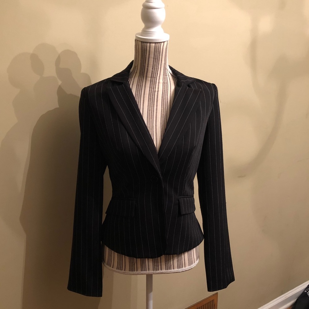 My Michelle Pinstripe blazer